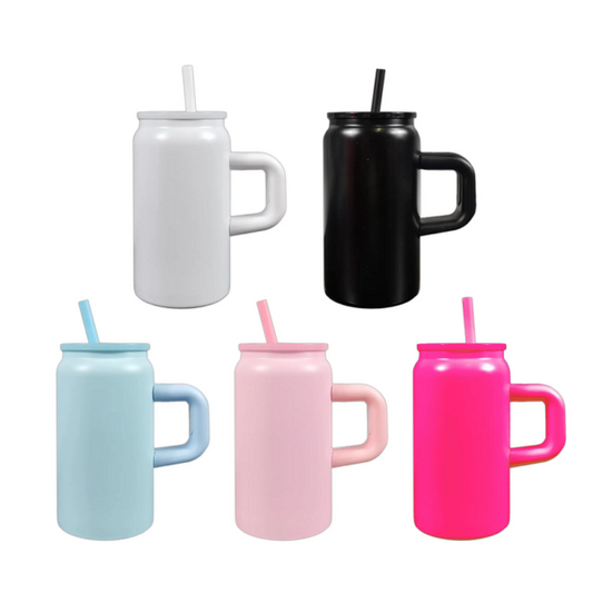 16oz Stainless Steel with Handle