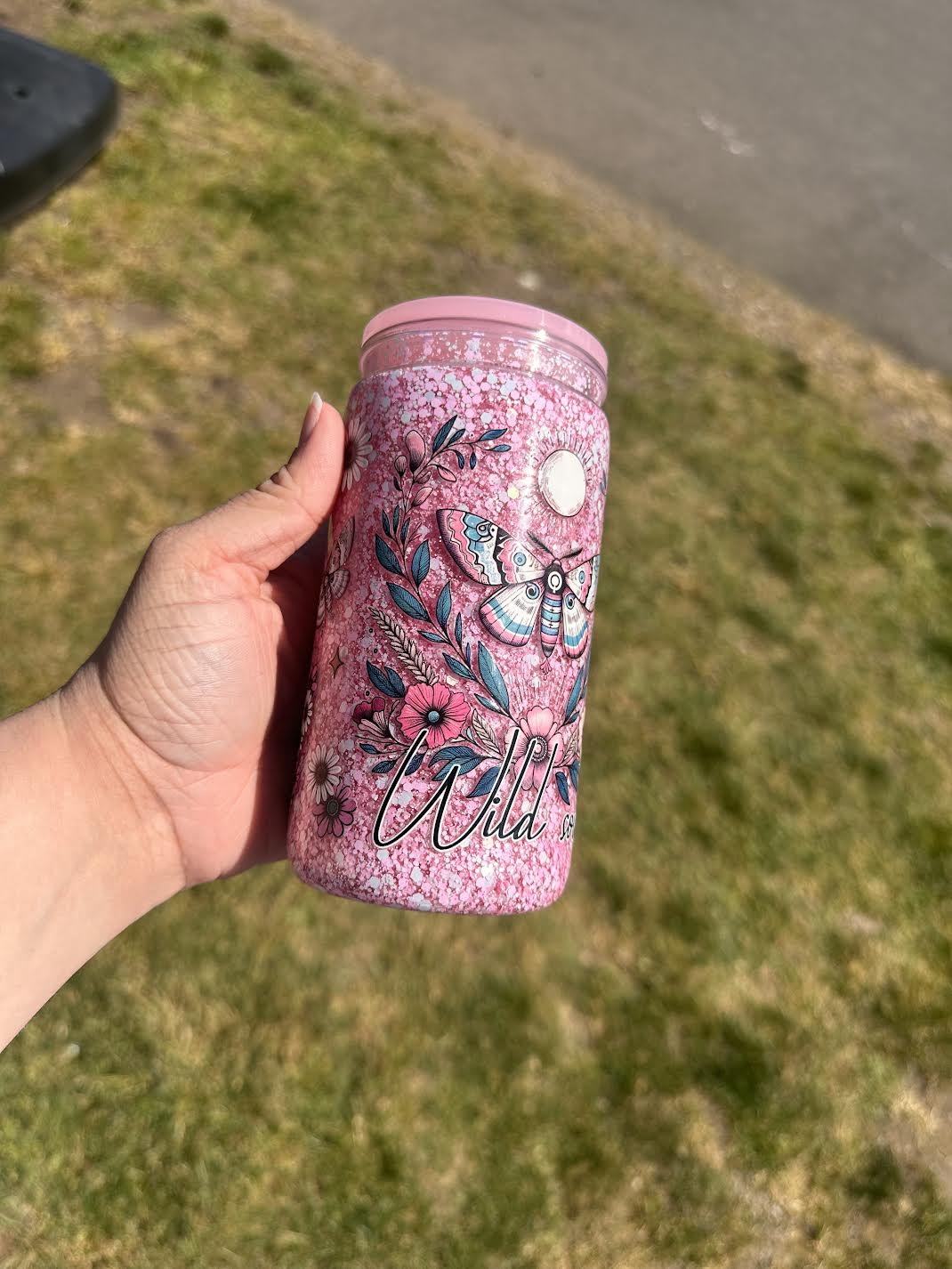 16oz Butterfly Snowglobe
